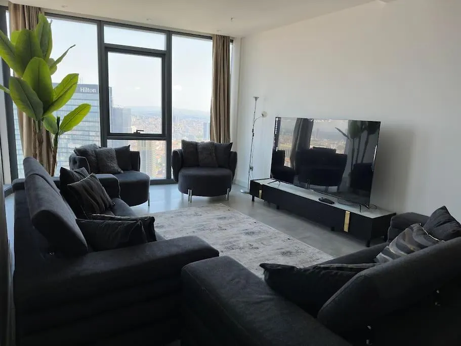 Luxury 46 Floor Penthouse 41 Apartman Isztambul